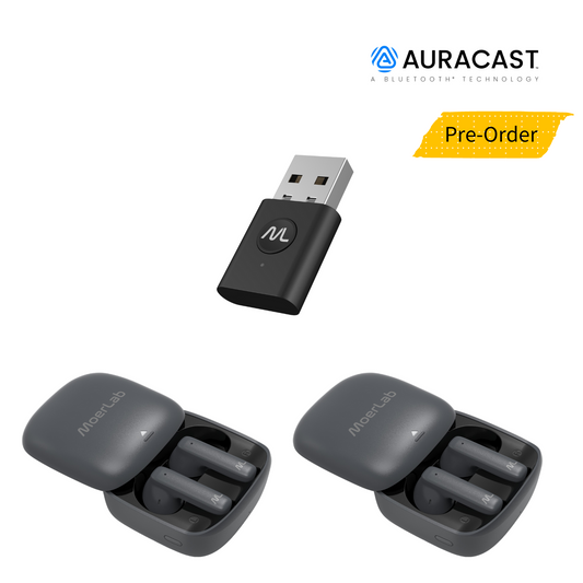 Auracast Solution (Bundle of MoerLink 1 unit +hearClear 2 units)